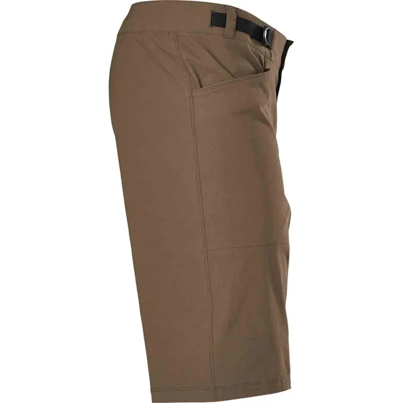 Fox Ranger Lite Mens MTB Shorts with Liner in Dirt-2